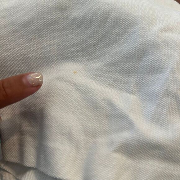 Polo Ralph Lauren white polo shirt tee top size S - Picture 5 of 7